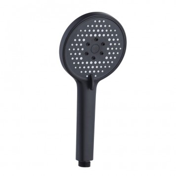 Pară duș 3 funcții, Aquafix - 18, neagră