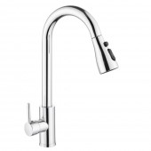 Baterie din inox pentru bucătărie, Aquafix - 15, cromată