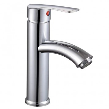 Baterie din inox pentru lavoar, Aquafix - 25, cromată