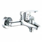 Baterie pentru cadă, Aquafix - 156, cromata, Alamă