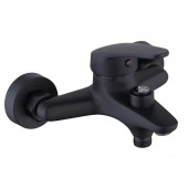 Baterie pentru cadă, Aquafix - 156, neagră, Alamă