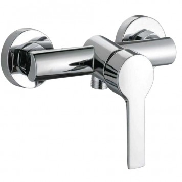 Baterie din inox pentru duș, Aquafix - 801, cromată