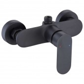 Baterie pentru duș, Aquafix - 802, neagră, alamă
