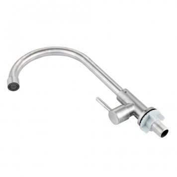 Baterie din inox, apă rece, Aquafix - 803, satin