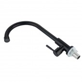 Baterie din inox, apă rece, Aquafix - 803, neagră