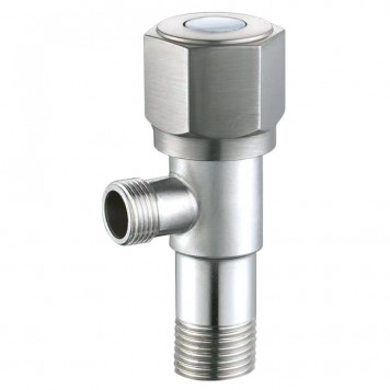 Robinet sub lavoar, 1/2"x1/2" INOX, HYDRO-S - 111, satin