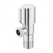 Robinet sub lavoar, cu ventil, 1/2"x1/2" INOX, HYDRO-S - 122