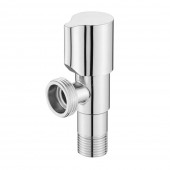 Robinet mașină de spălat cu ventil, 1/2"x3/4" INOX, HYDRO-S - 122, Cromat