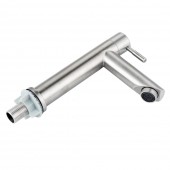 Baterie lavoar, INOX, apă rece, Aquafix - 806, Satin