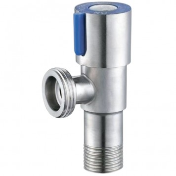 Robinet mașină de spălat, mâner albastru, HYDRO-S 1/2x3/4"