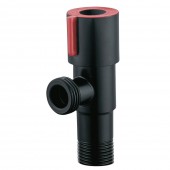 Robinet sub lavoar, 1/2"x1/2" INOX mâner rosu, HYDRO-S - 513, roșu