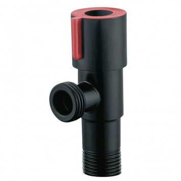 Robinet sub lavoar, 1/2"x1/2" INOX mâner rosu, HYDRO-S - 513, roșu