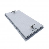 Capac canalizare dreptunghiular din PP cu mâner gri 1 tonă - 400x800 Capac canalizare dreptunghiular din PP cu mâner gri 1 tonă - 400x800