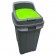 Coș gunoi reciclare cu capac, pentru sticlă, 70 L