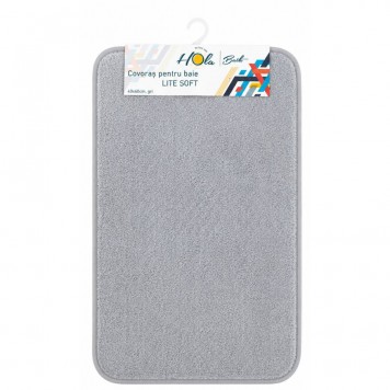 Covoras pentru baie LITE SOFT, 40x60cm, gri-1