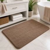 Covoras pentru baie SUPER SOFT, 80x120cm, maro