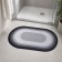 Covoras pentru baie SUPER ABSORBANT, 50x80cm, gri