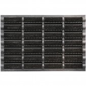 Covoraș de intrare MUDBUSTER 40x60 cm, 25mm, Negru