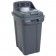 Coș gunoi reciclare cu capac, pentru metal, 70 L
