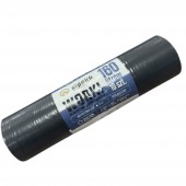 Saci gunoi, 160l, 10buc, Eco Strong, negru
