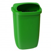 Urnă stradală, 50L, verde