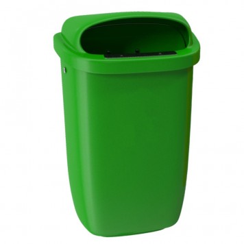 Urnă stradală, 50L, verde
