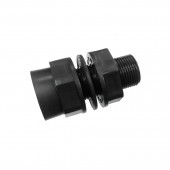 Mufă / trecere din plastic pentru rezervor - 1"