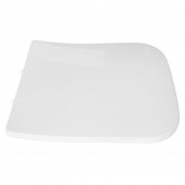 Capac universal WC, închidere lentă, TERMOPLAST, drept