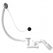 Sifon pentru cadă cu preaplin și lanț, tip «G»