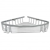 Etajeră colțar pentru baie, HOLA, Inox