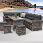 COLȚAR PENTRU TERASĂ, 9 PERSOANE HOLA OASIS, MARO-GRI-BEJ COLȚAR PENTRU TERASĂ, 9 PERSOANE HOLA OASIS, MARO-GRI-BEJ