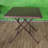 MASĂ PLIANTĂ PĂTRATĂ GRAIN, 79X79X74 CM, MARO