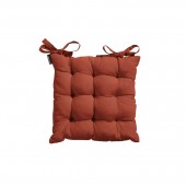Pernă scaun, Toscana, 46x46x8 cm, cărămizie, EU Pernă scaun, Toscana, 46x46x8 cm, cărămizie, EU