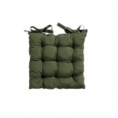 Pernă scaun, Toscana, 46x46x8 cm, verde, EU Pernă scaun, Toscana, 46x46x8 cm, verde, EU