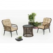 MOBILĂ PENTRU TERASĂ ȘI BALCON, 2 PERSOANE - HOLA PISA, MARO MOBILĂ PENTRU TERASĂ ȘI BALCON, 2 PERSOANE - HOLA PISA, MARO