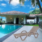 ȘEZLONG WOODY, CAPPUCCINO, PORTUGALIA