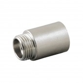 Niplu prelungit alamă nichelată MF - 3/4"x30