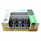 KIT irigație: grilă de fixare + 4 vane cu servomotor