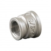 Mufă redusă, alamă nichelată FF - 1"x3/4"