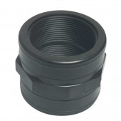 Mufă egală din PP, FxF - 3/4"