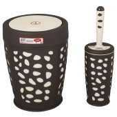 Set baie 2 piese STONE, Maro / Crem