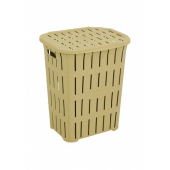 Coș rufe cu capac, tip ‘‘BAMBUS’’, bej Coș rufe cu capac, tip ‘‘BAMBUS’’, bej