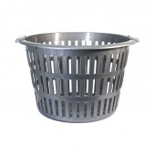 Coș rufe rotund, Gri, 40 L Coș rufe rotund, Gri, 40 L