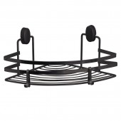 Etajeră colțar pentru baie, SCREW FIX 746, Neagră