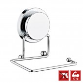 Suport pentru hârtie igienică, MAGIC FIX 703, Crom