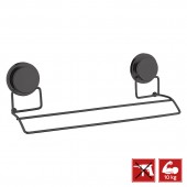 Suport-bară pentru prosop, MAGIC FIX 706, Negru