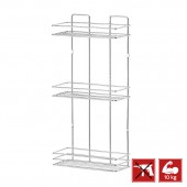 Suport triplu pentru baie, MAGIC FIX 720, Crom