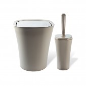 Set baie 2 piese PAPILLON, Gri