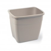 Coș de gunoi suspendat fără capac KOALA, 6 L, Latte