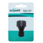 Adaptor cuplă rapidă FI, SimpleFit (pe carton) - 1/2"